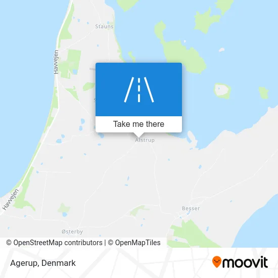 Agerup map