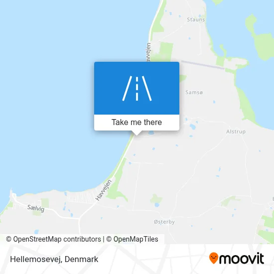 Hellemosevej map
