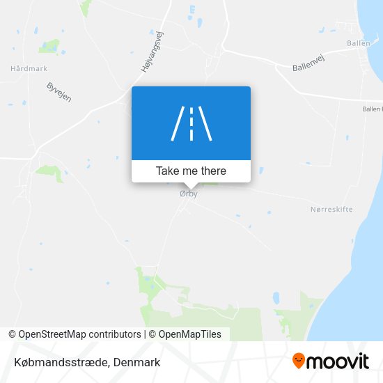 Købmandsstræde map