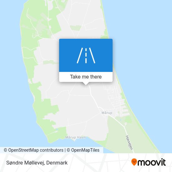 Søndre Møllevej map