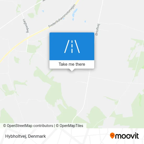 Hybholtvej map