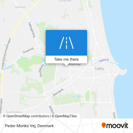 Peder Munks Vej map