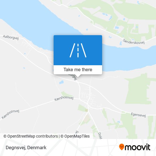 Degnsvej map