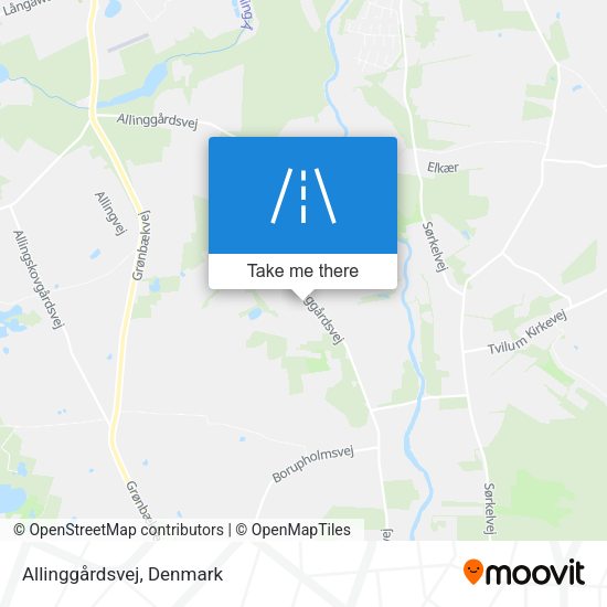 Allinggårdsvej map