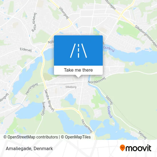 Amaliegade map