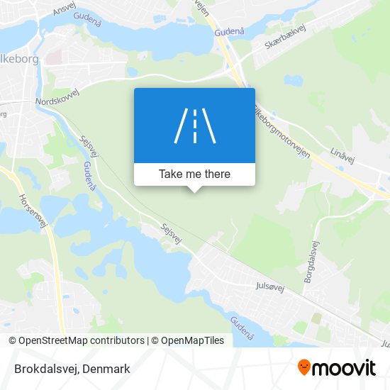 Brokdalsvej map