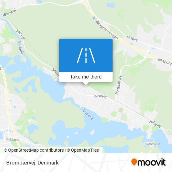 Brombærvej map