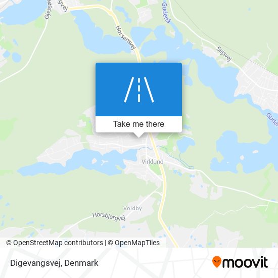 Digevangsvej map