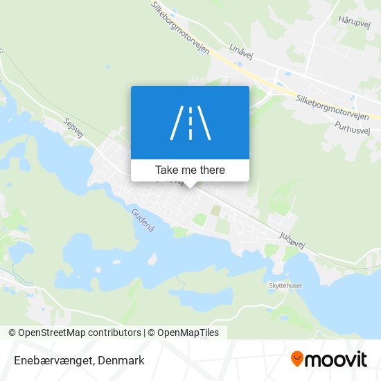 Enebærvænget map