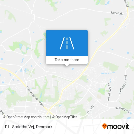F.L. Smidths Vej map