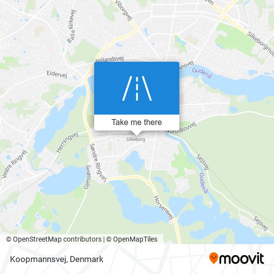 Koopmannsvej map