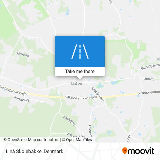 Linå Skolebakke map