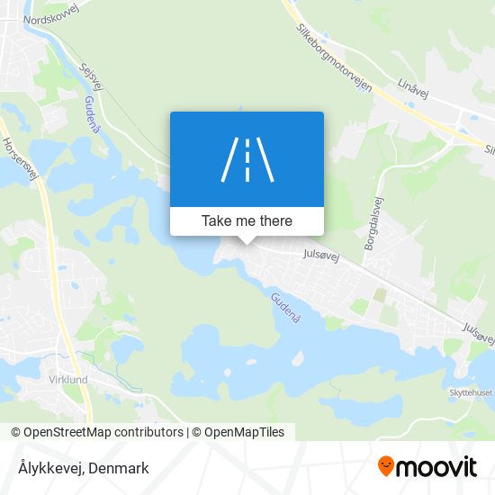 Ålykkevej map