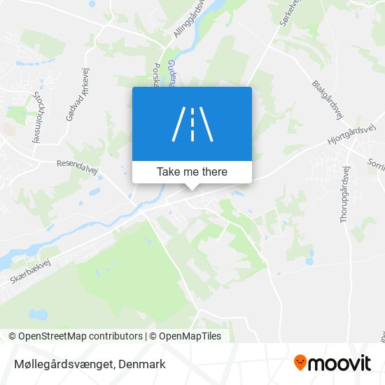 Møllegårdsvænget map