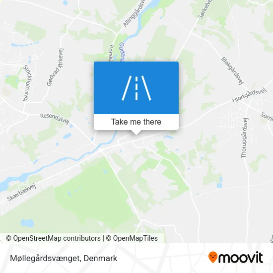 Møllegårdsvænget map