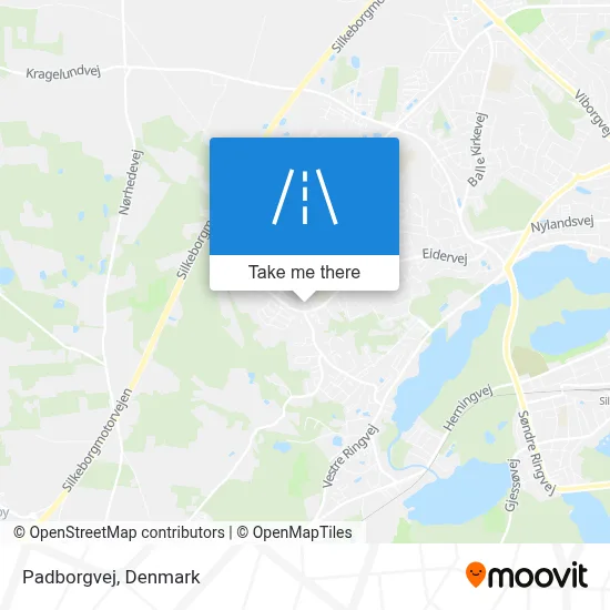 Padborgvej map