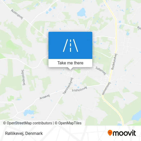 Røllikevej map