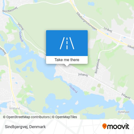 Sindbjergvej map