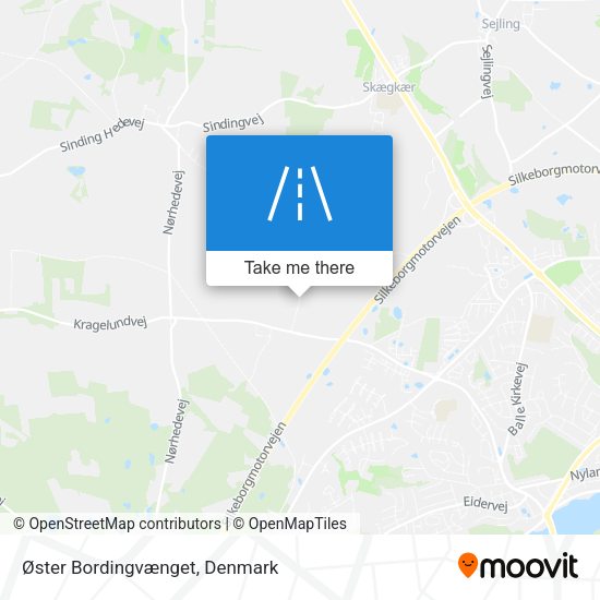 Øster Bordingvænget map