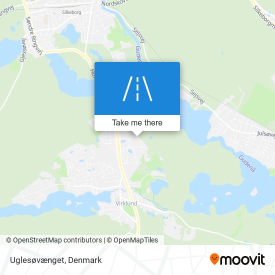 Uglesøvænget map