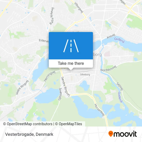 Vesterbrogade map