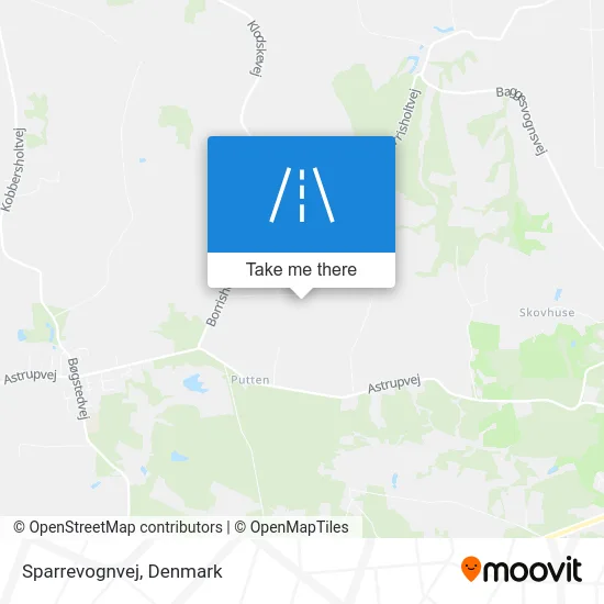 Sparrevognvej map