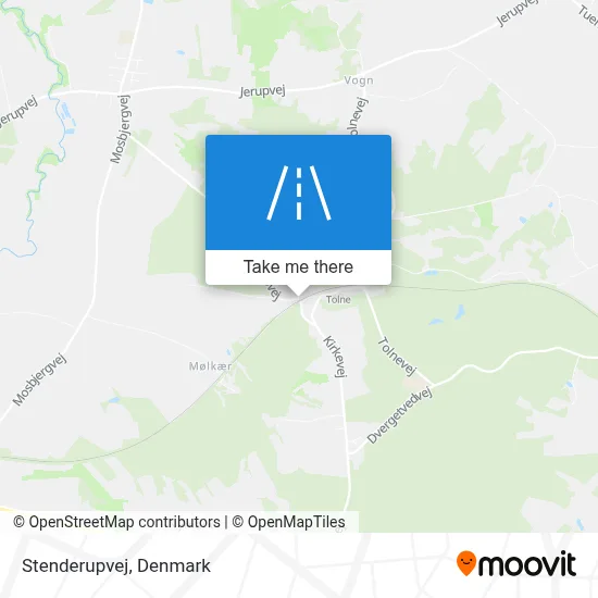 Stenderupvej map