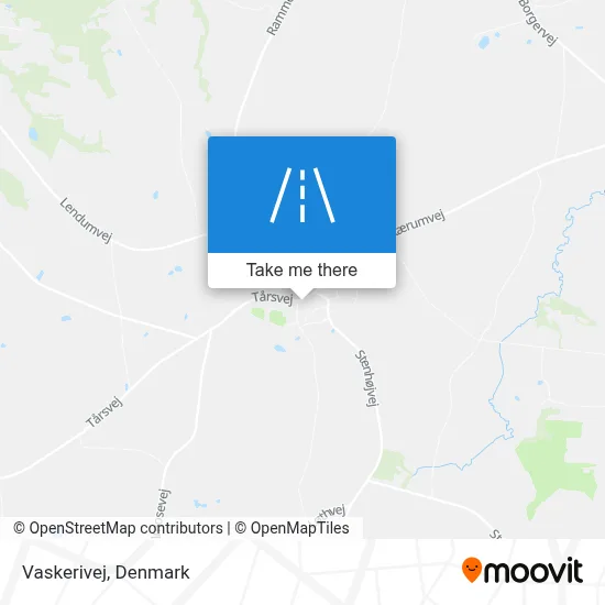 Vaskerivej map