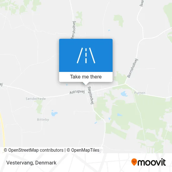 Vestervang map