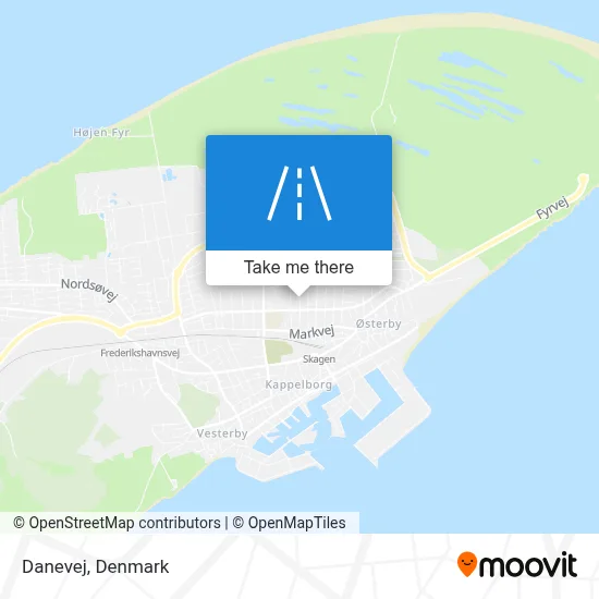 Danevej map