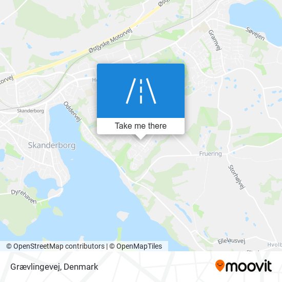 Grævlingevej map