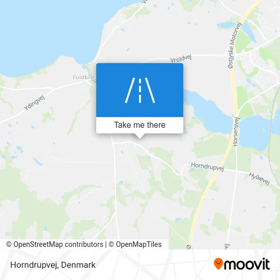 Horndrupvej map