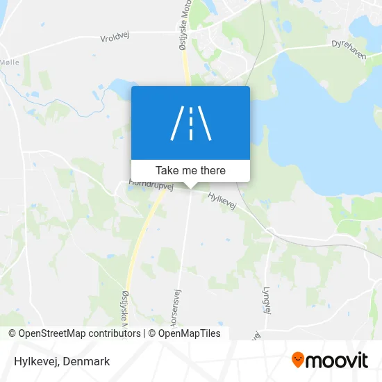 Hylkevej map
