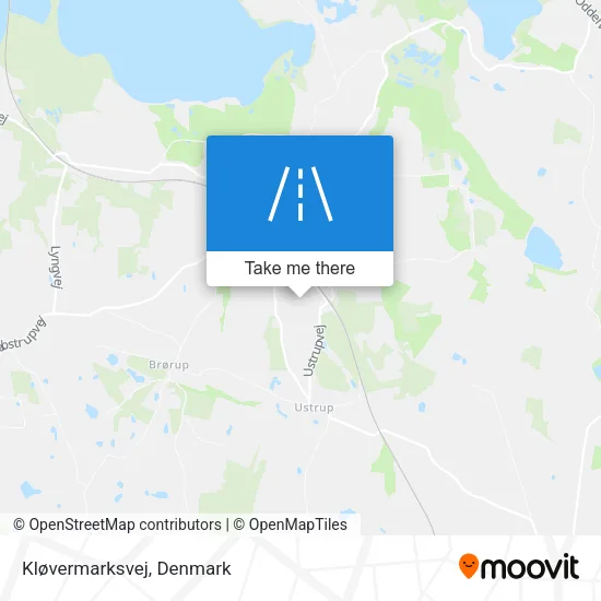 Kløvermarksvej map