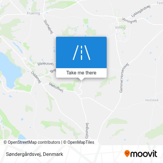 Søndergårdsvej map