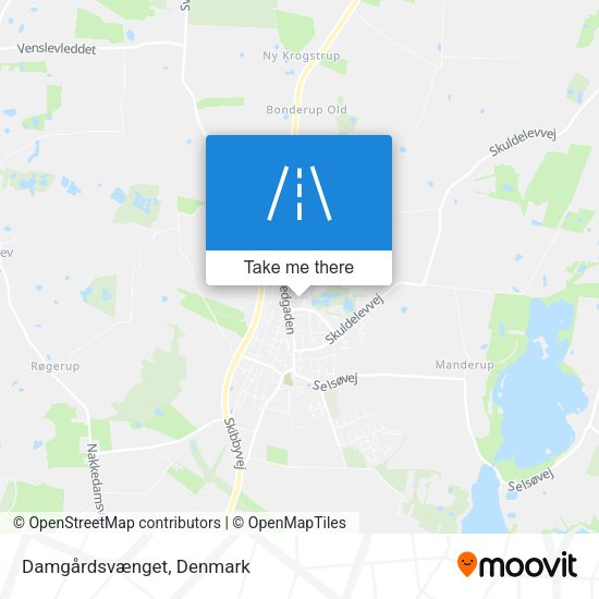 Damgårdsvænget map
