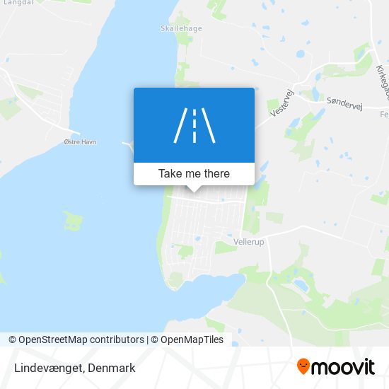 Lindevænget map