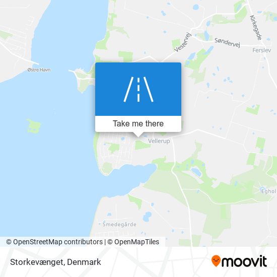 Storkevænget map