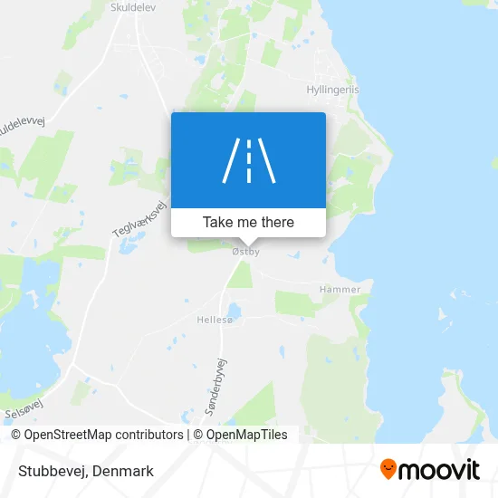 Stubbevej map