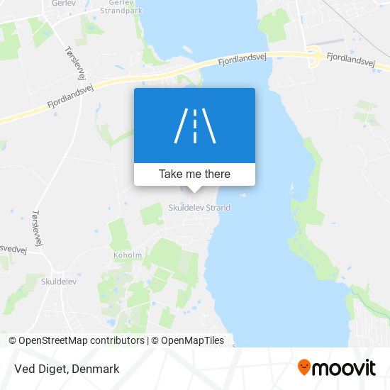 Ved Diget map