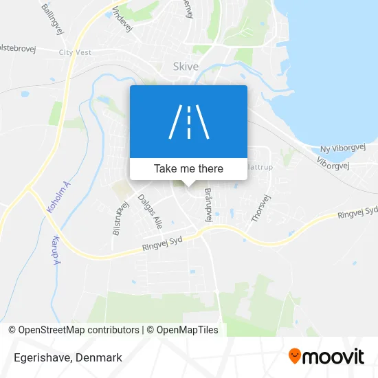 Egerishave map