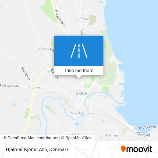 Hjalmar Kjems Allé map