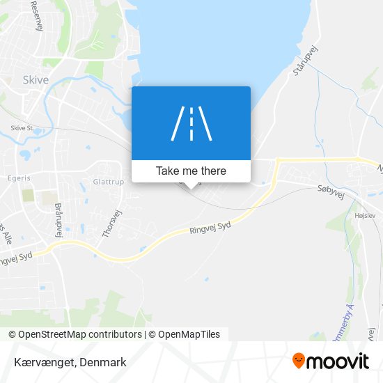 Kærvænget map