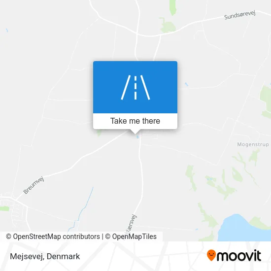 Mejsevej map