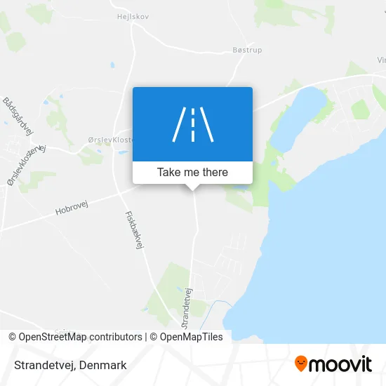 Strandetvej map