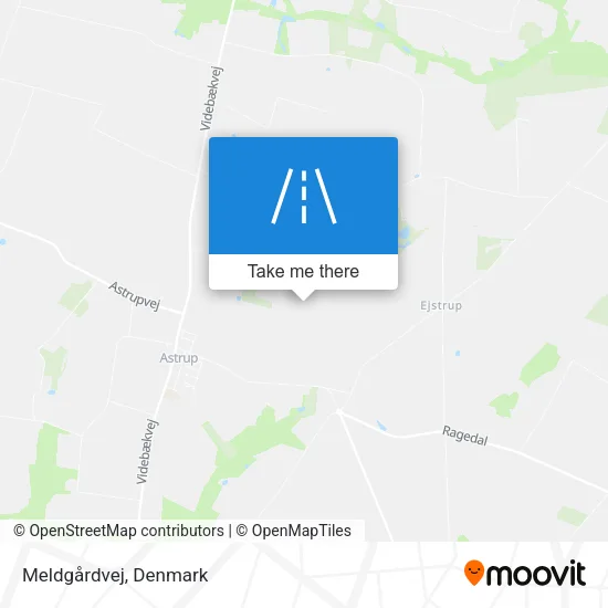 Meldgårdvej map
