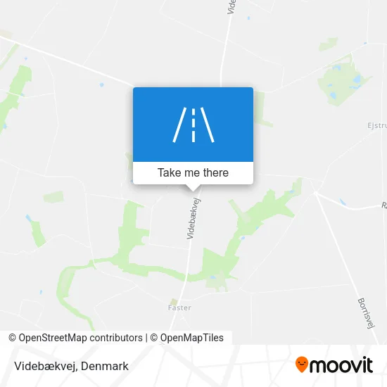 Videbækvej map