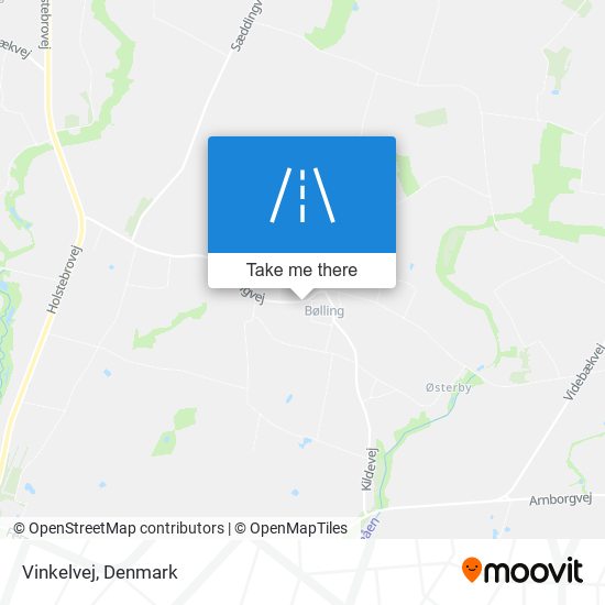 Vinkelvej map