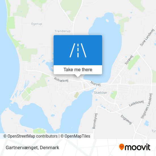 Gartnervænget map