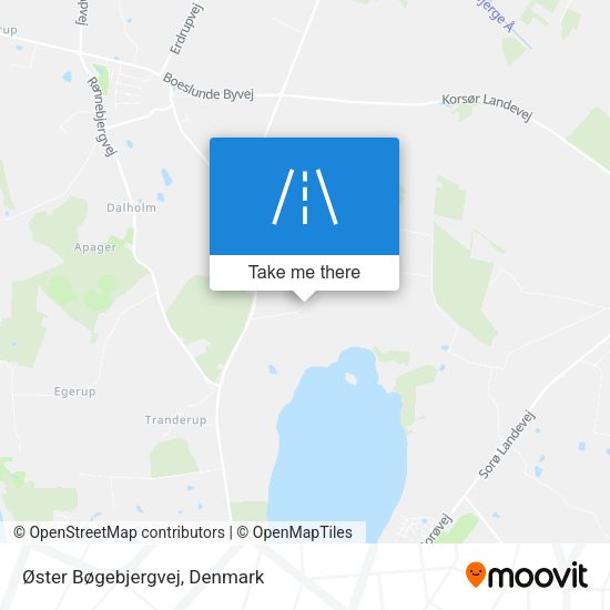 Øster Bøgebjergvej map